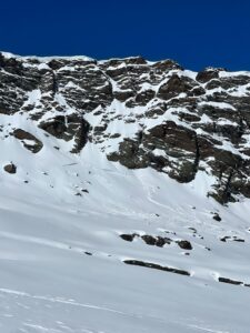 Alud Tajo del Campanario, Sierra Nevada 11 de marzo 2024